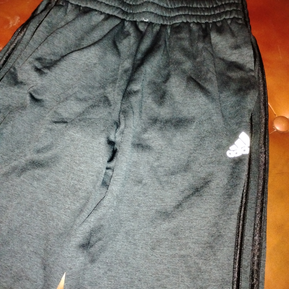 Adidas Kids Charcoal Joggers